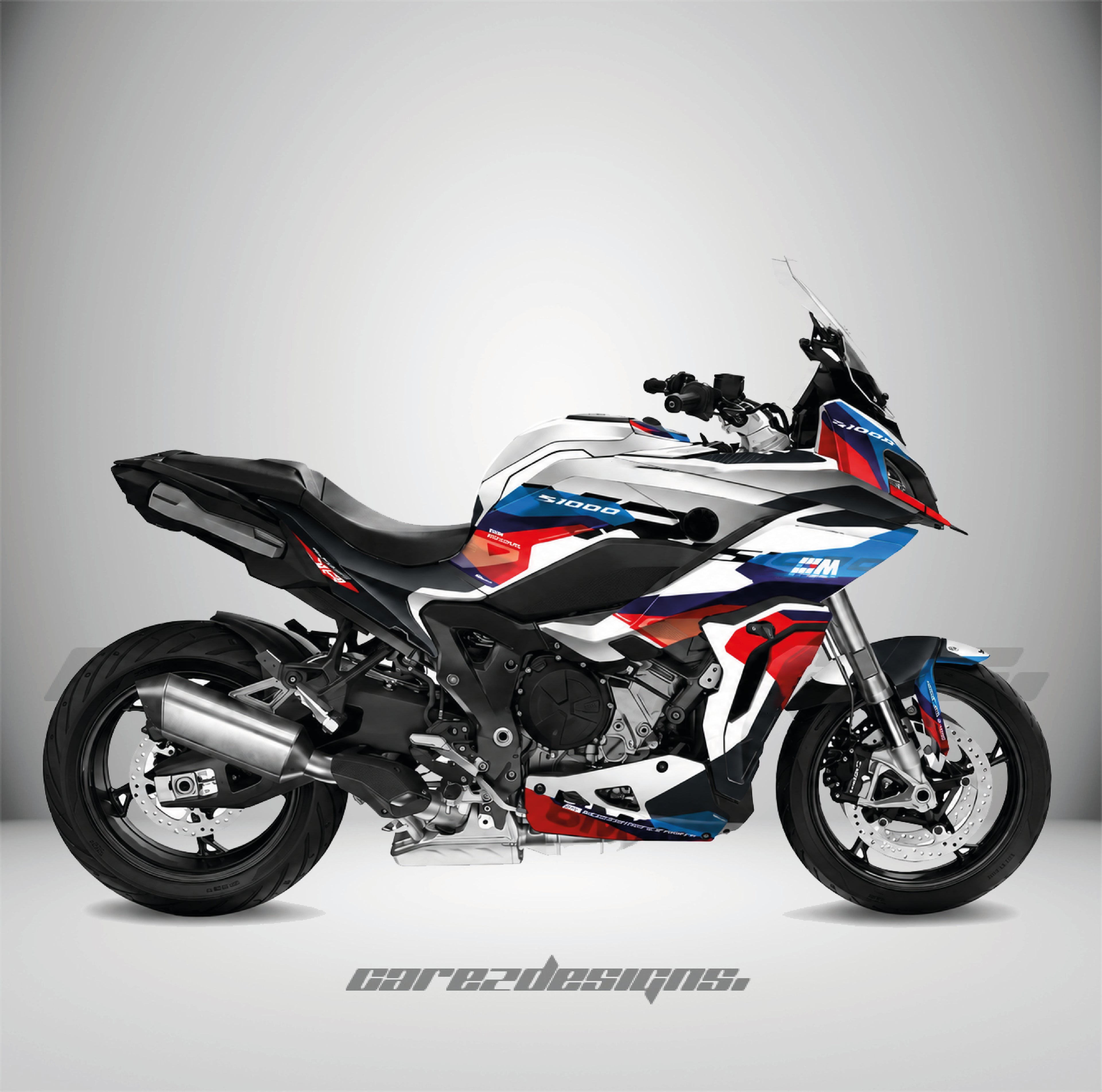 Adhesivos Moto Bmw S1000XR (All Years)- Bmw Motorad White