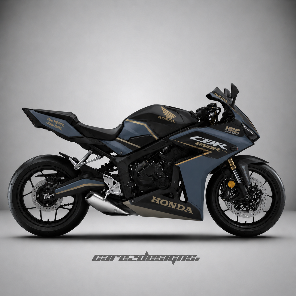 Adhesivos Moto Honda Cbr 650r (All Years)- Crimson
