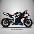 Adhesivos Moto Honda Cbr 650r (All Years)- HRC Shadow Blue