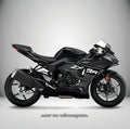 Adhesivos Moto Kawasaki ZX6R (All Years) - Shadow Black