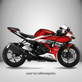 Adhesivos Moto Kawasaki ZX6R (All Years) - Shadow Red