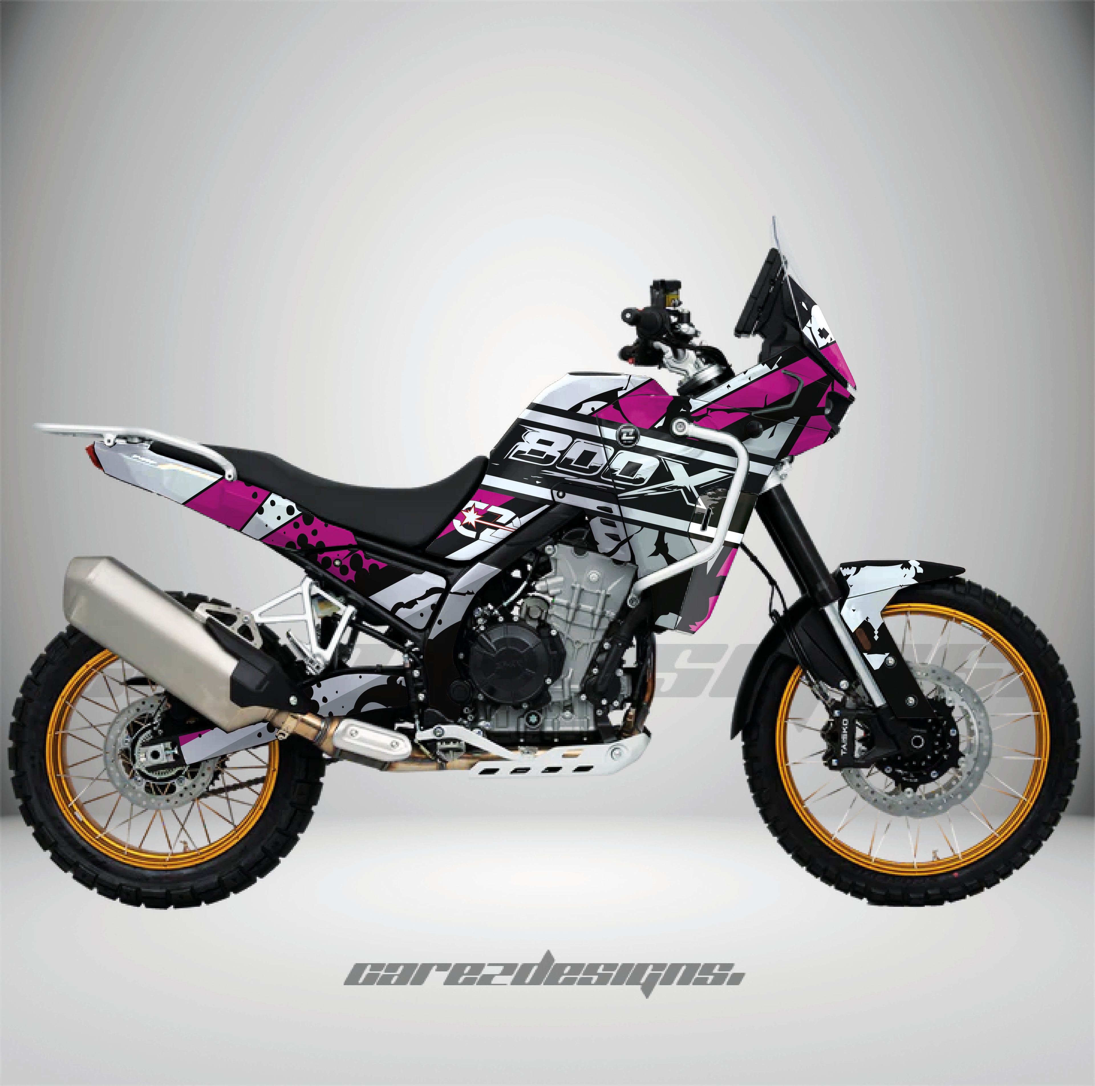 Adhesivos Moto Kove 800x (2024-2026) Motion Purple