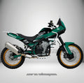 Adhesivos Moto Kove 800x (2024-2026) Phantom Rally Green