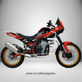 Adhesivos Moto Kove 800x (2024-2026) Phantom Rally Red