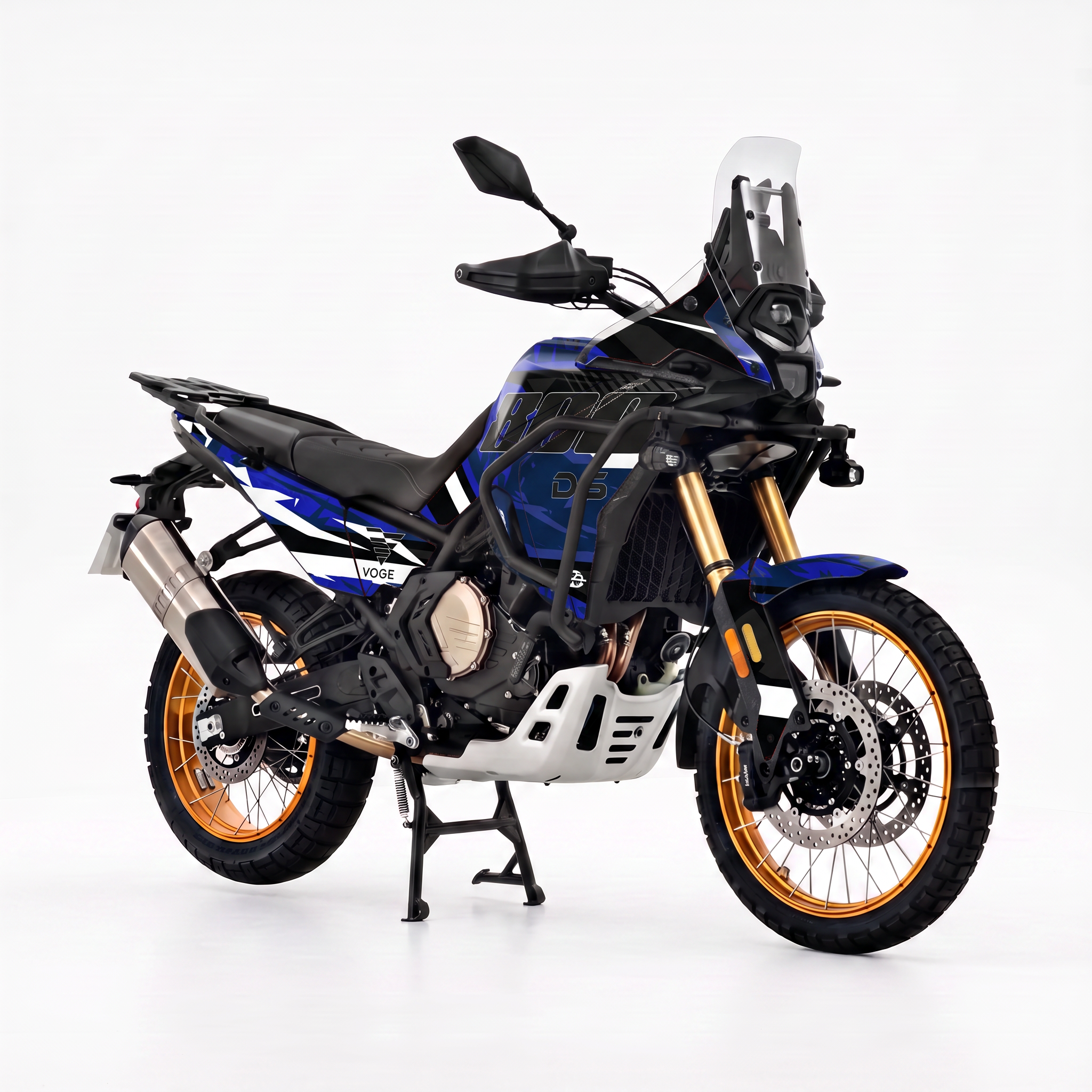 Adhesivos Moto Voge 800 DS RALLY (2025-2026)- Blue Storm