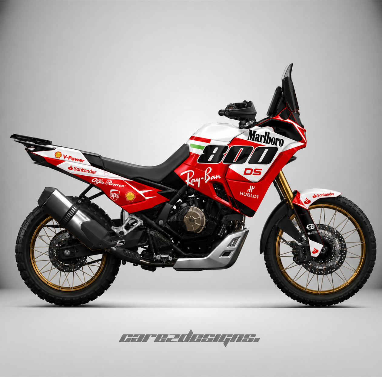 Adhesivos Moto Voge 800 DS RALLY (2025-2026)- Marlboro