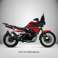 Adhesivos Moto Voge 800 DS RALLY (2025-2026)- Red Storm