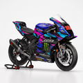 Adhesivos Moto Yamaha R9- EL DIABLO