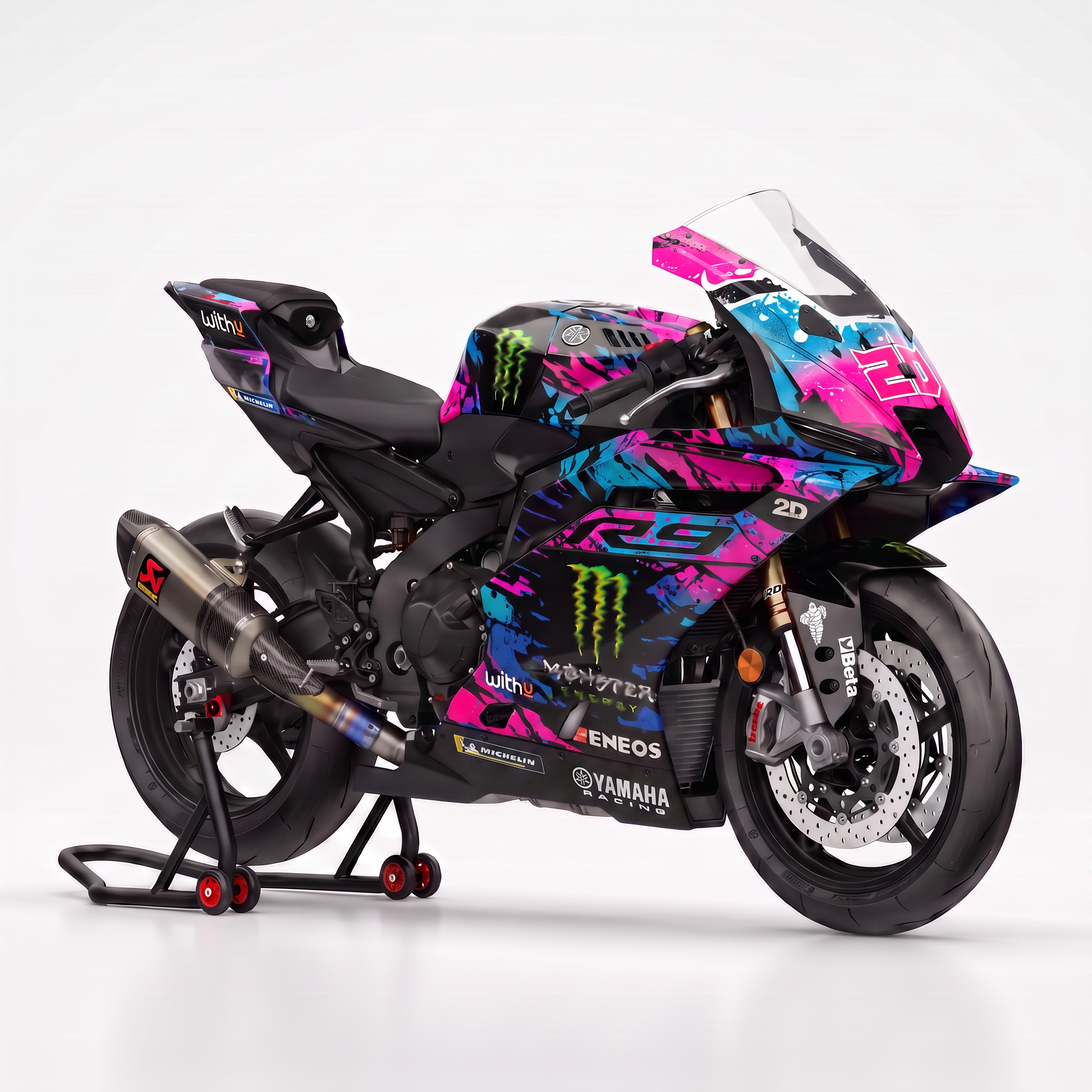 Adhesivos Moto Yamaha R9- LEMANS