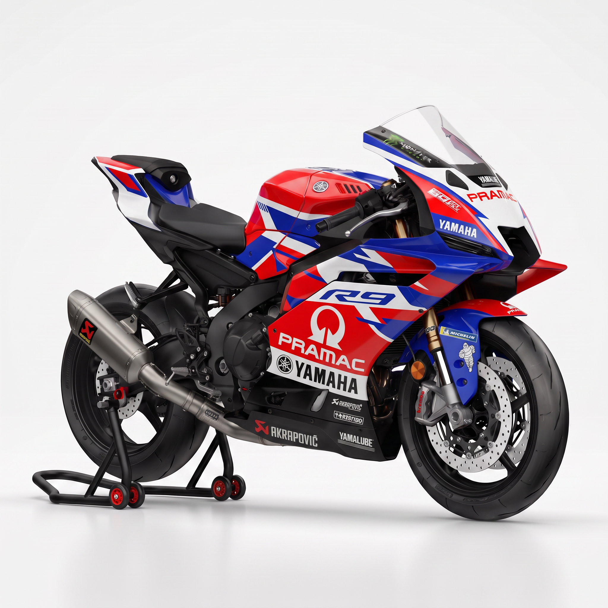 Adhesivos Moto Yamaha R9- PRAMAC GP