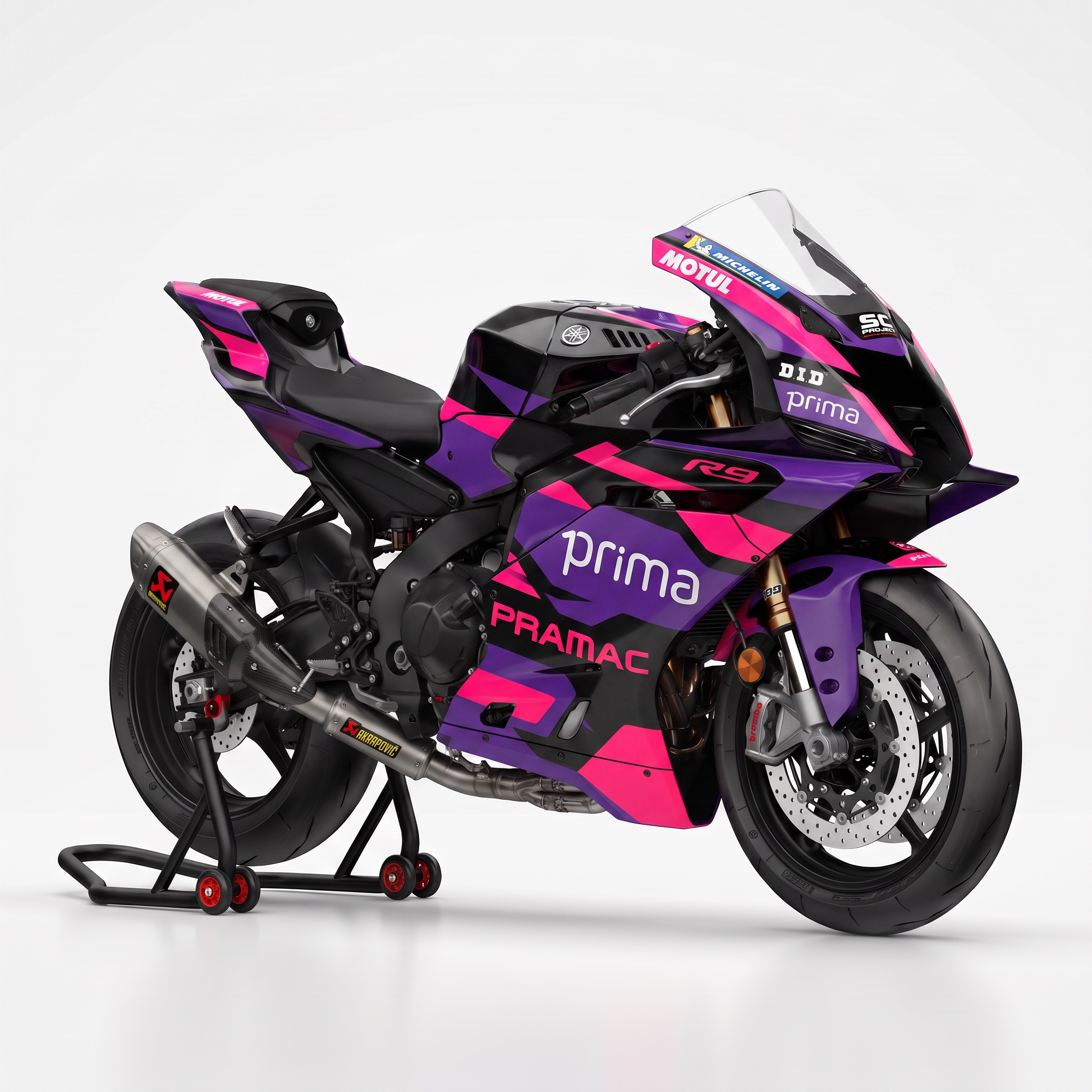Adhesivos Moto Yamaha R9- PRIMA