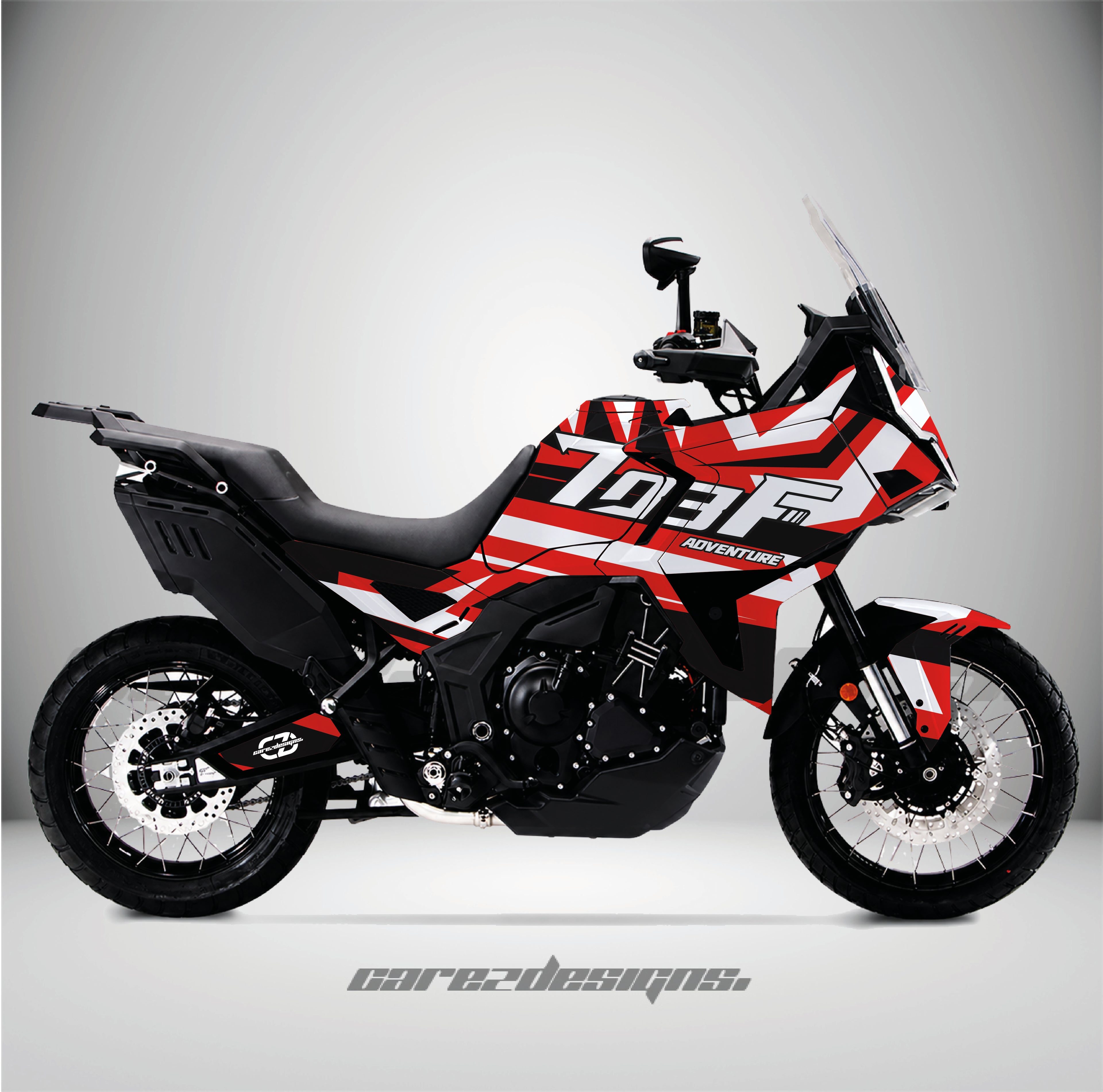 Adhesivos Moto Zontes 703F (2024-2026)- Red Space