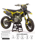 BETA LINE YELLOW - GRAPHICS KIT