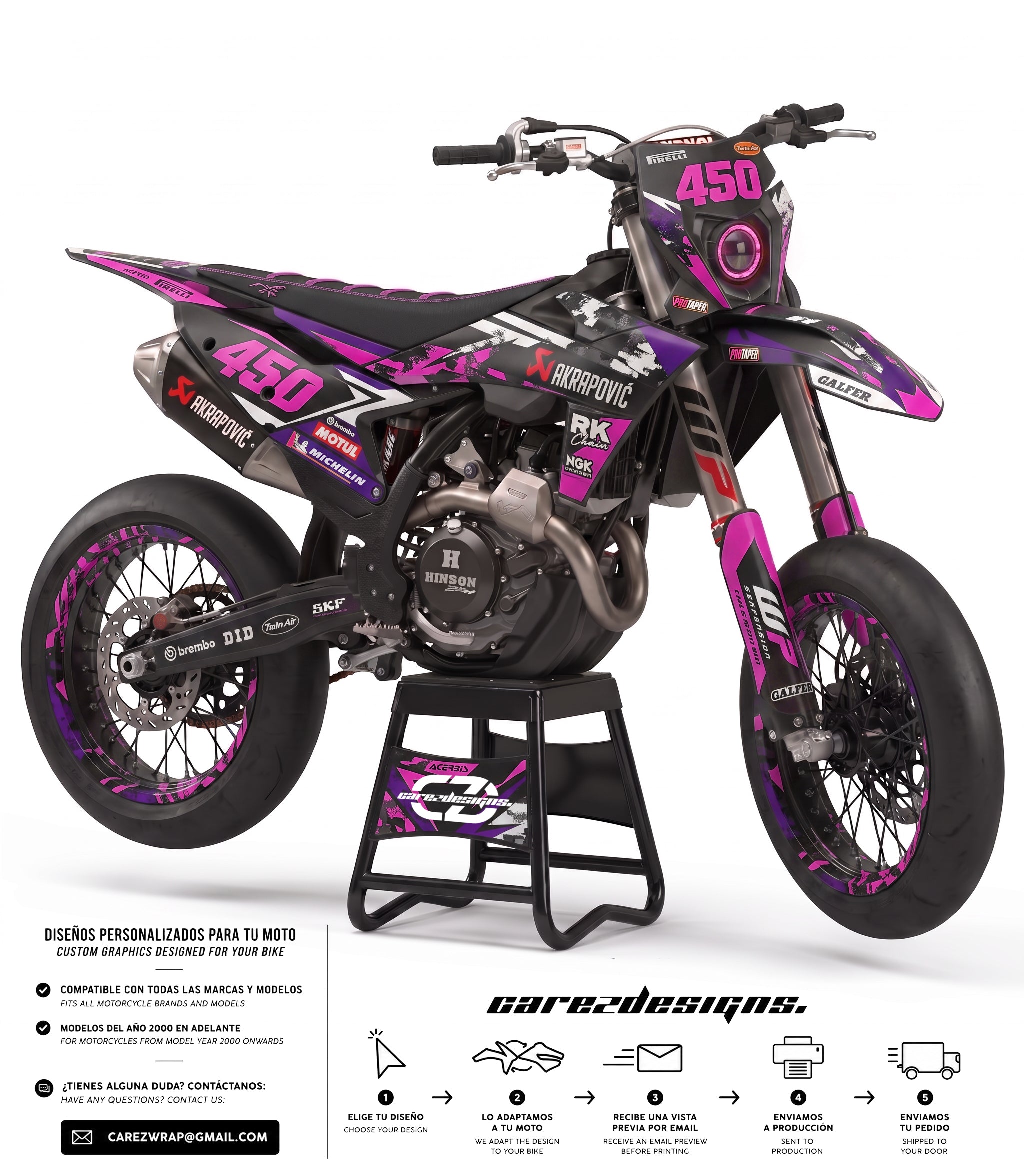 CAMO PINK  - GRAPHICS KIT