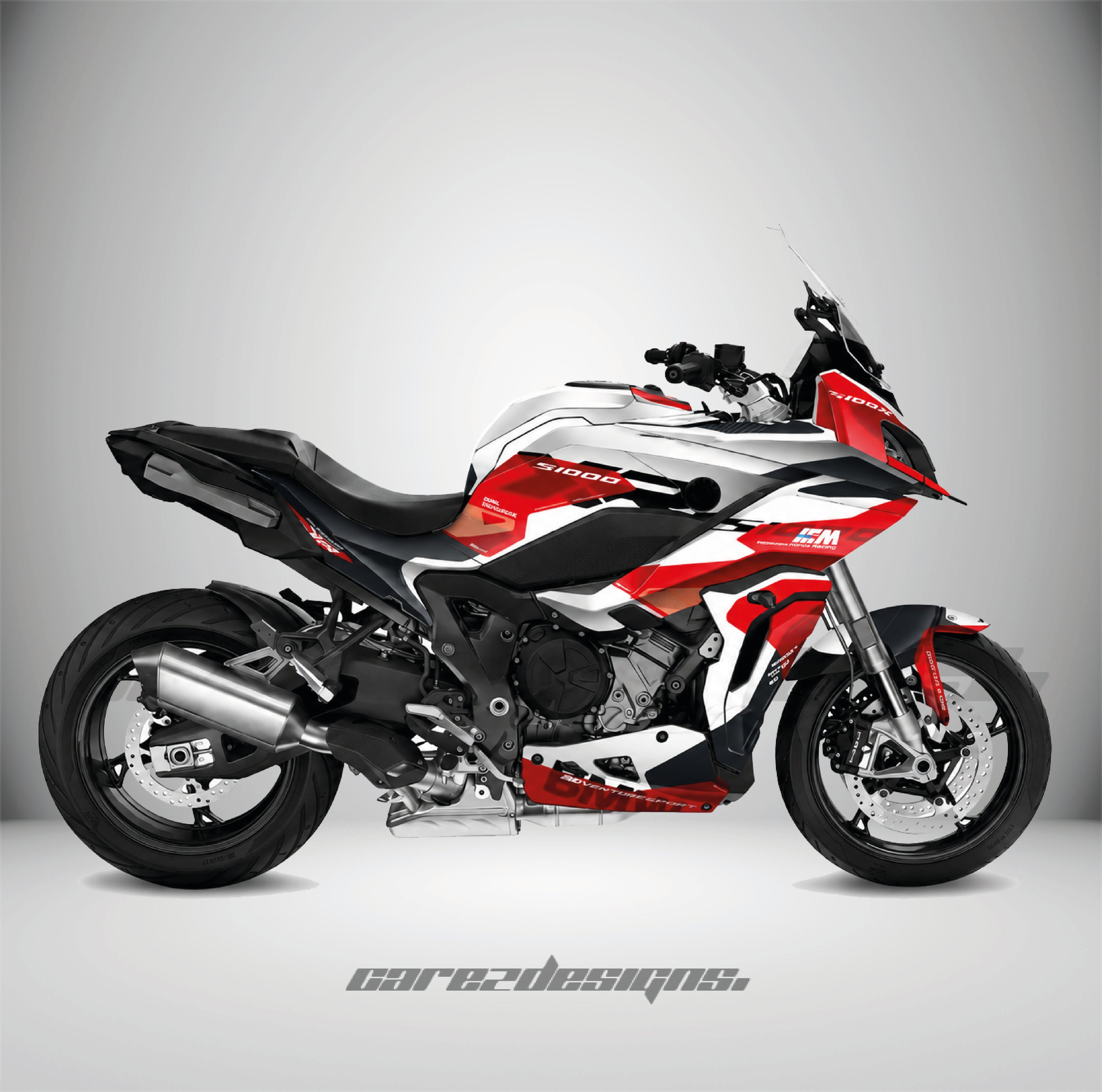 Adhesivos Moto Bmw S1000XR (All Years)- Bmw Motorad Red