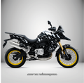 Adhesivos Moto Voge 900 DSX (2024-2026)- Hexagon Gray