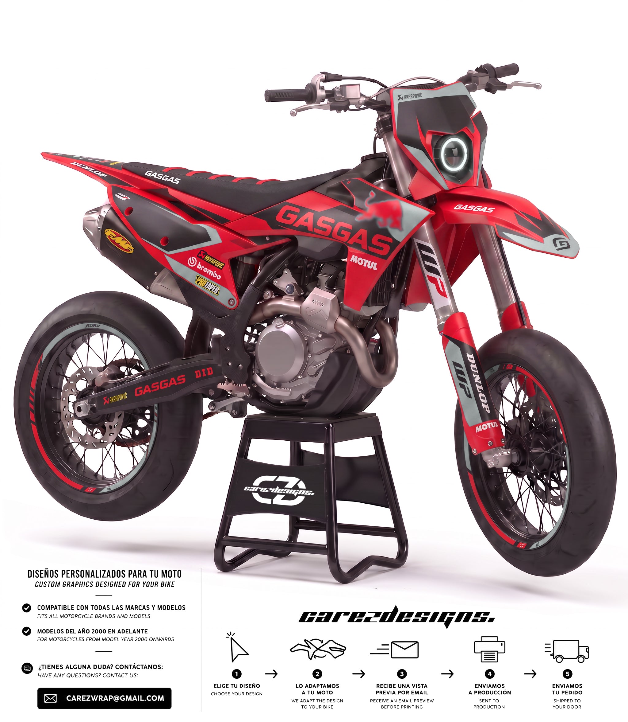Gas Gas GP - GRAPHICS KIT