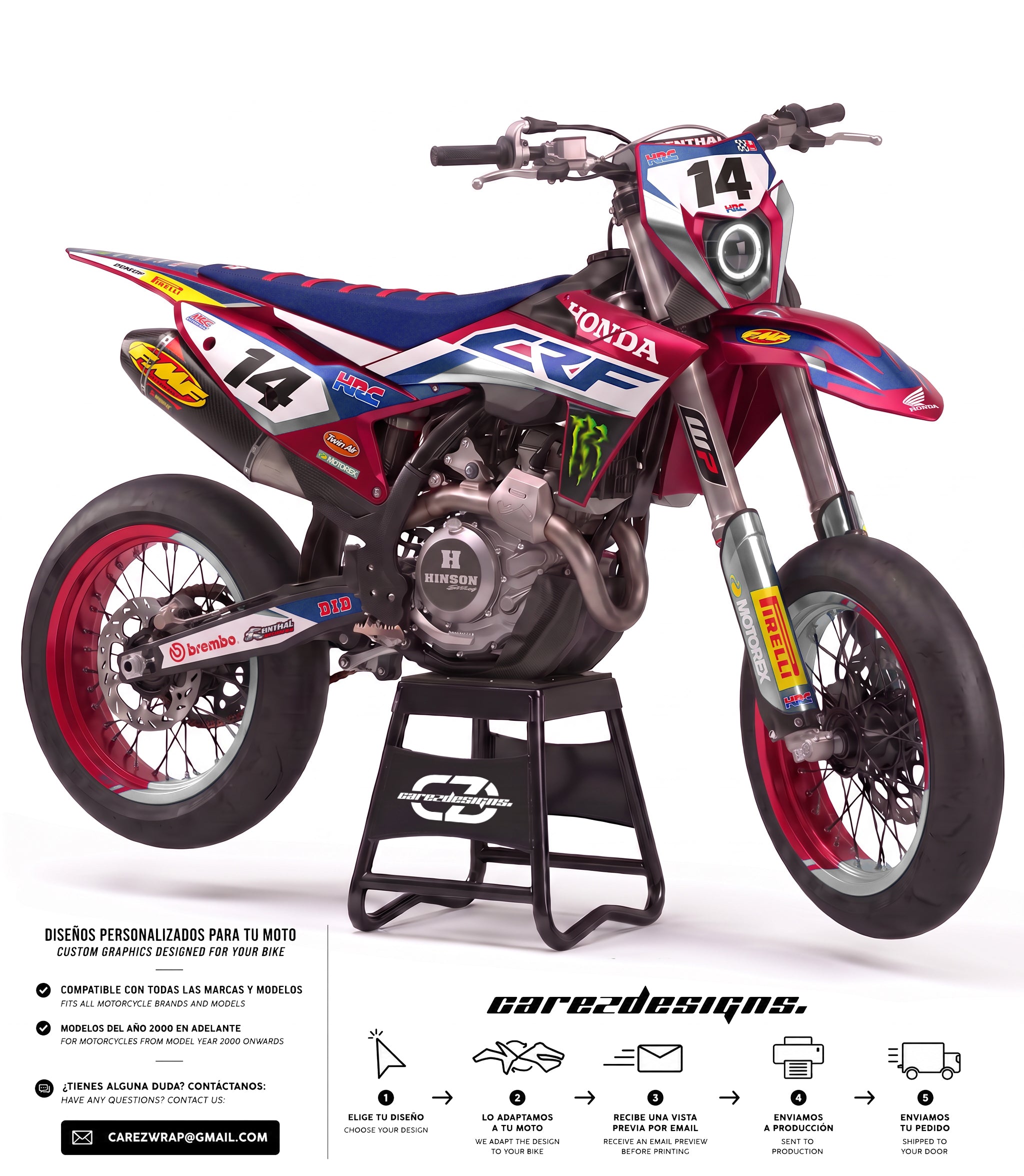 HONDA CRF - GRAPHICS KIT