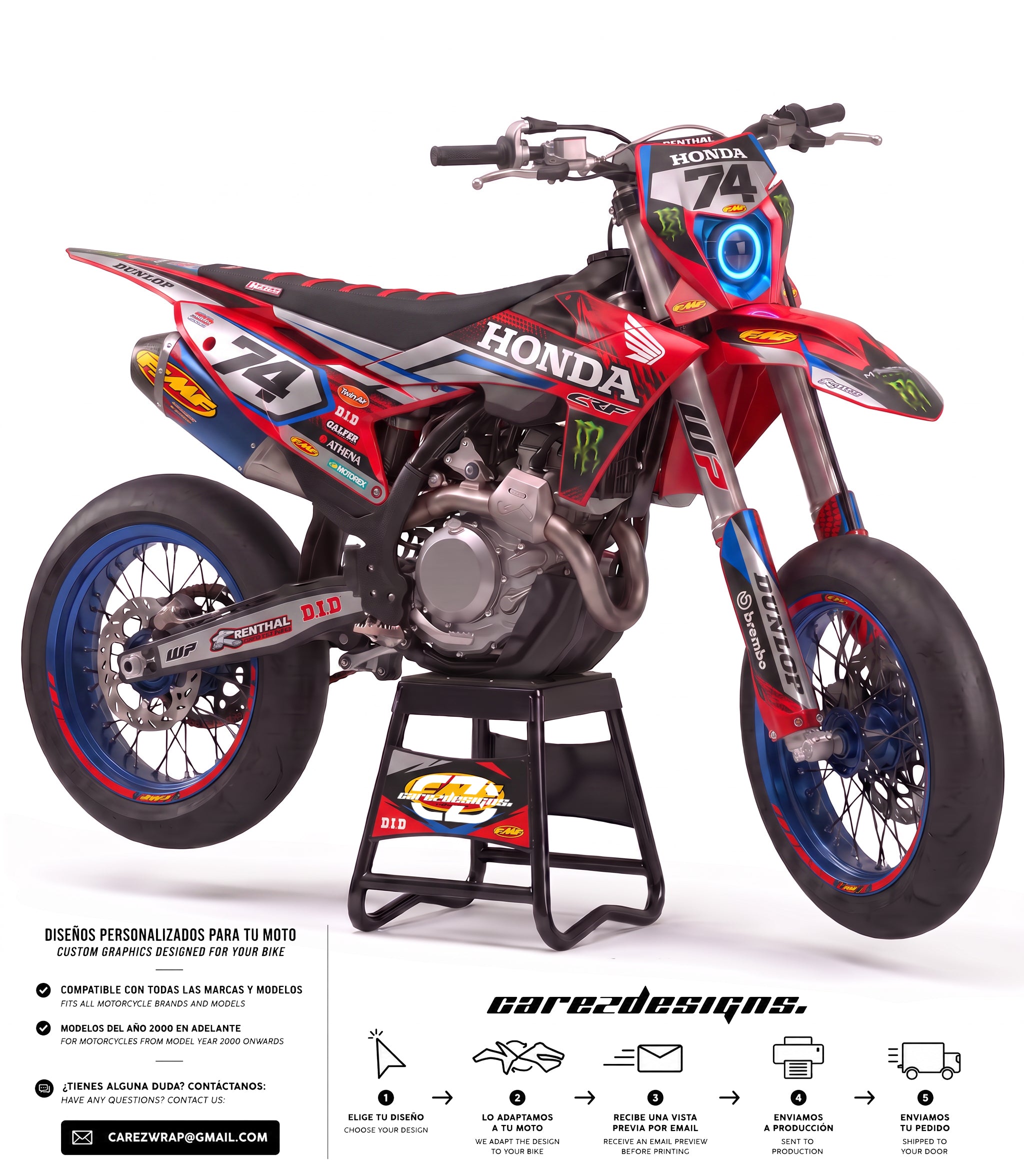 HONDA FLUX - GRAPHICS KIT