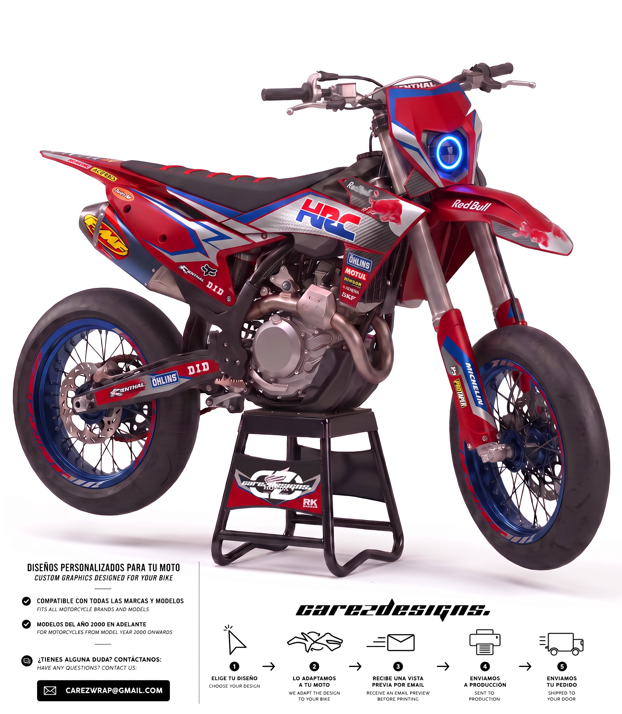 HONDA HRC - GRAPHICS KIT