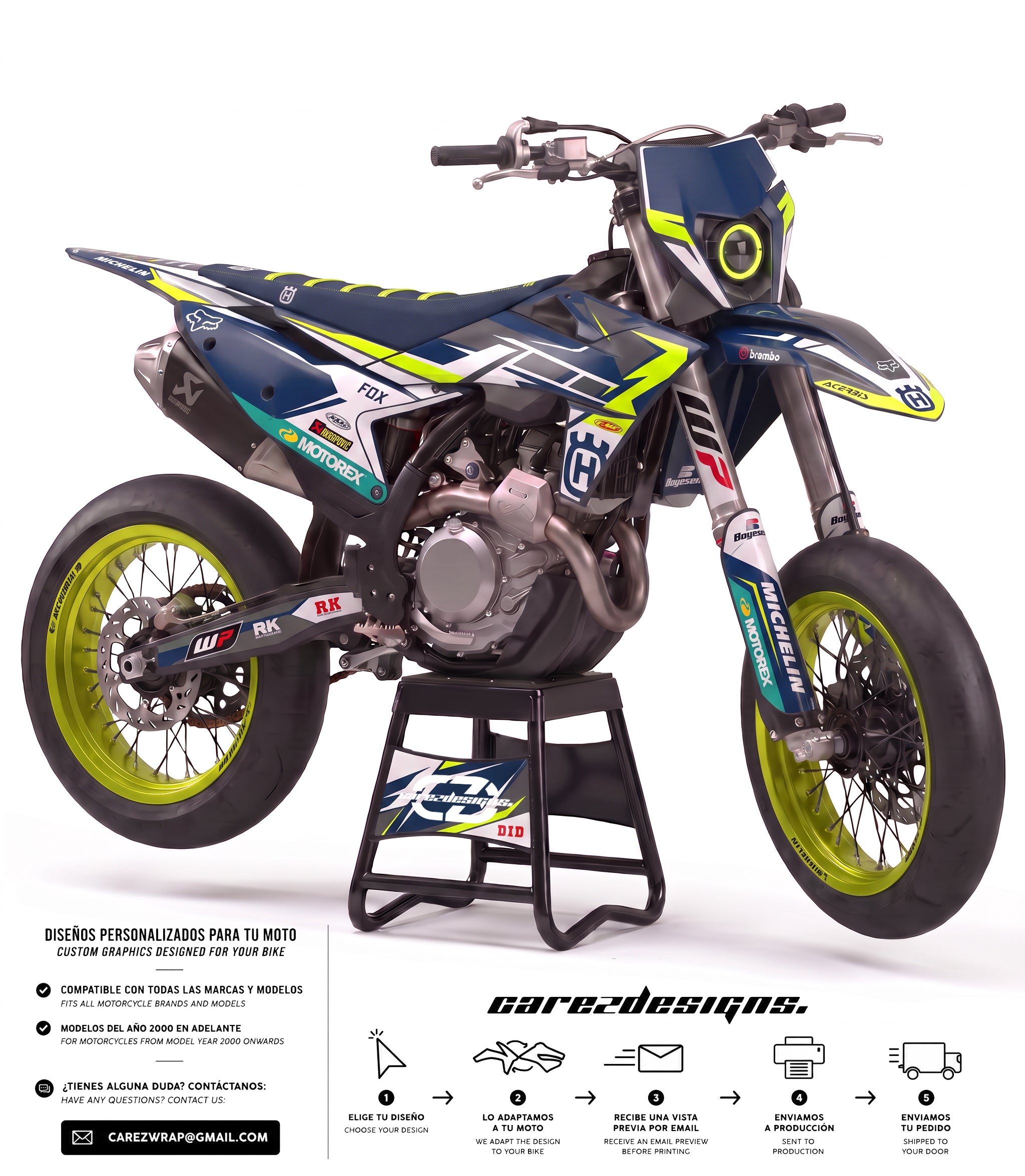 HUSQVARNA DIABLO - GRAPHICS KIT