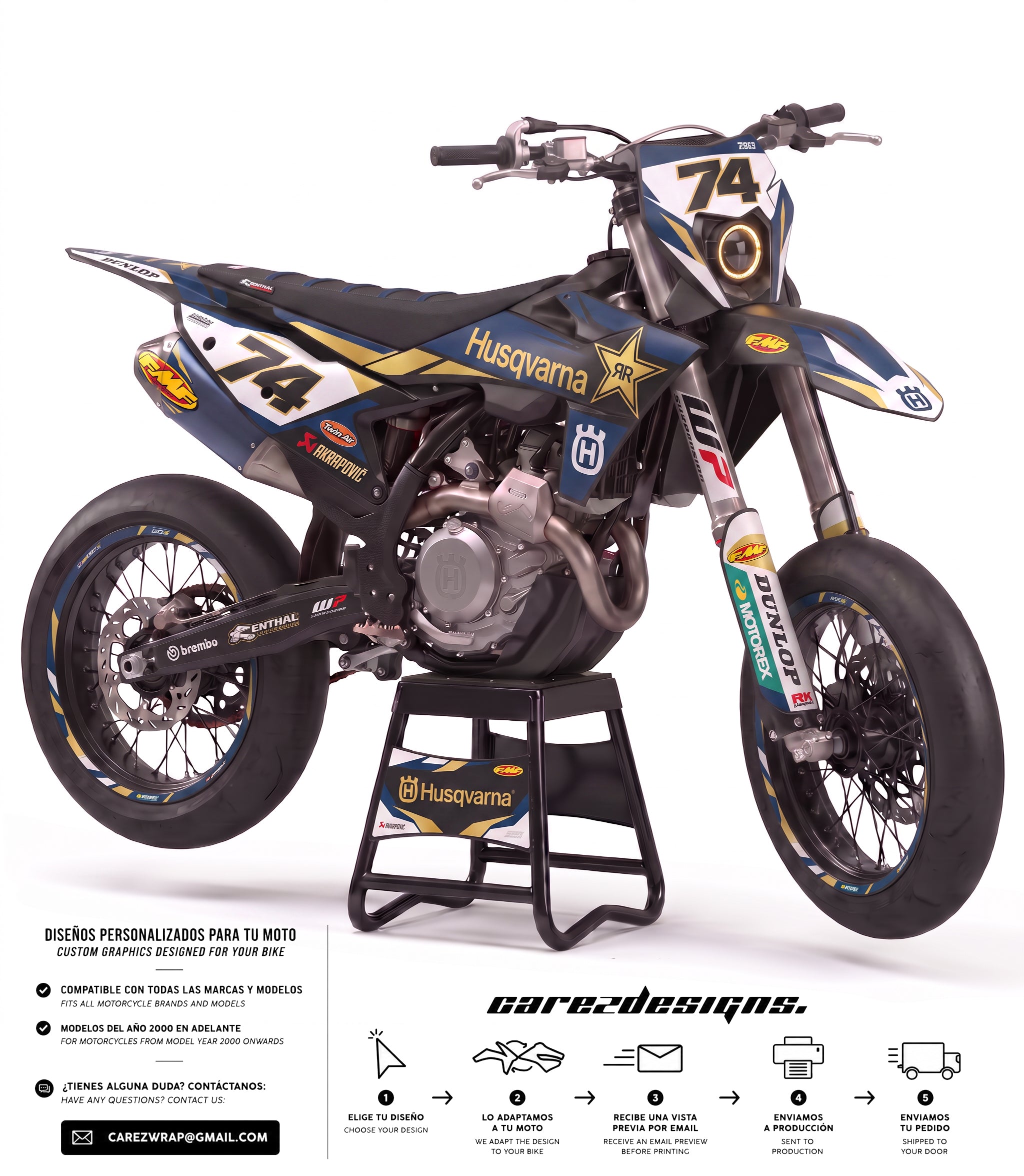 HUSQVARNA ENERGY - GRAPHICS KIT
