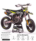 HUSQVARNA PURE BLACK - GRAPHICS KIT
