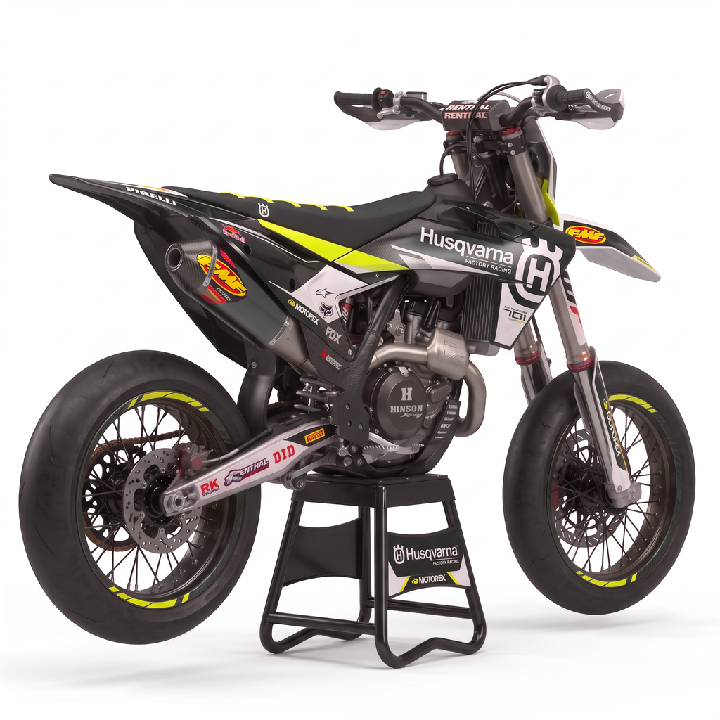 HUSQVARNA PURE BLACK - GRAPHICS KIT