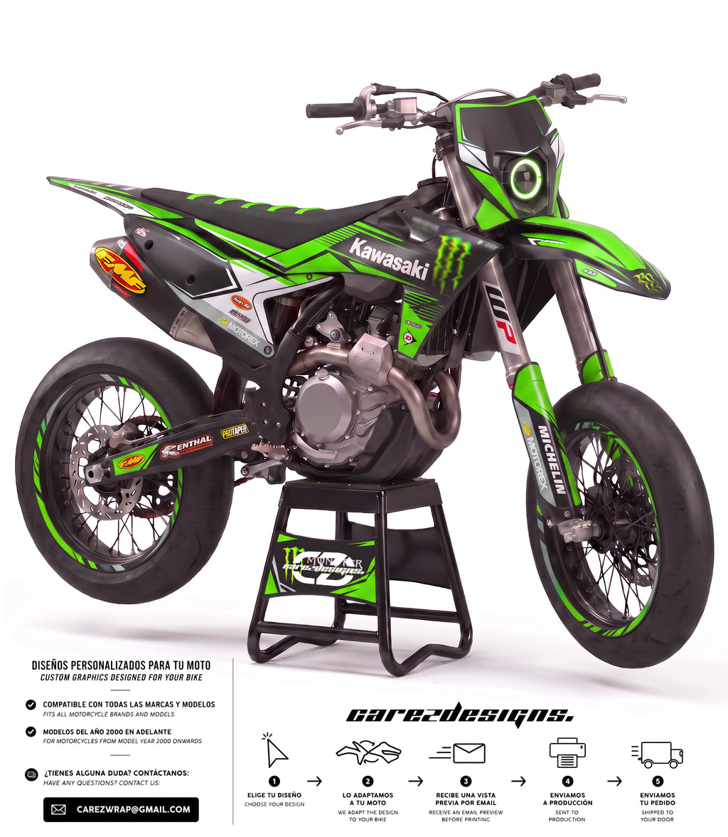 KAWASAKI FACTORY - GRAPHICS KIT