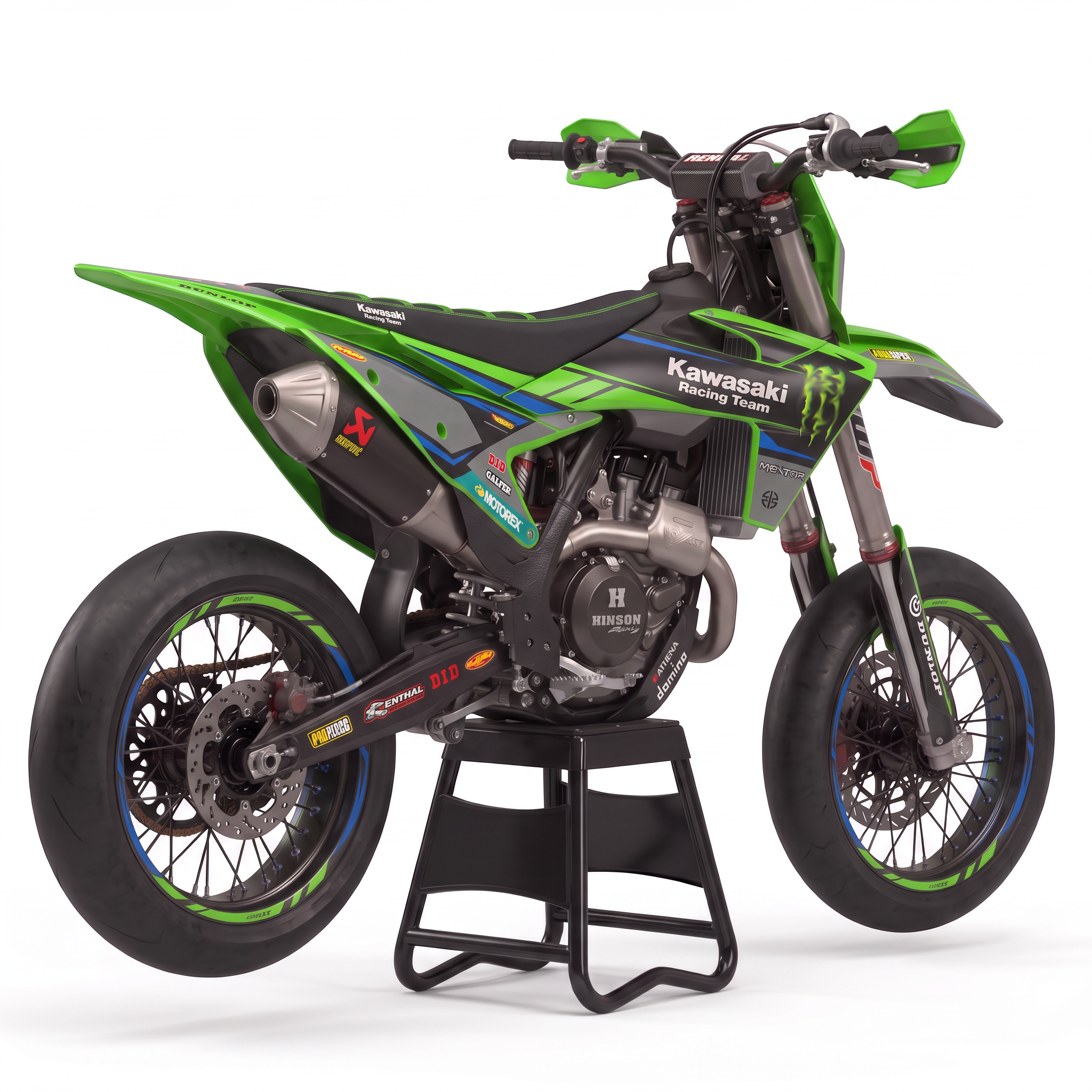 KAWASAKI MONSTER - GRAPHICS KIT