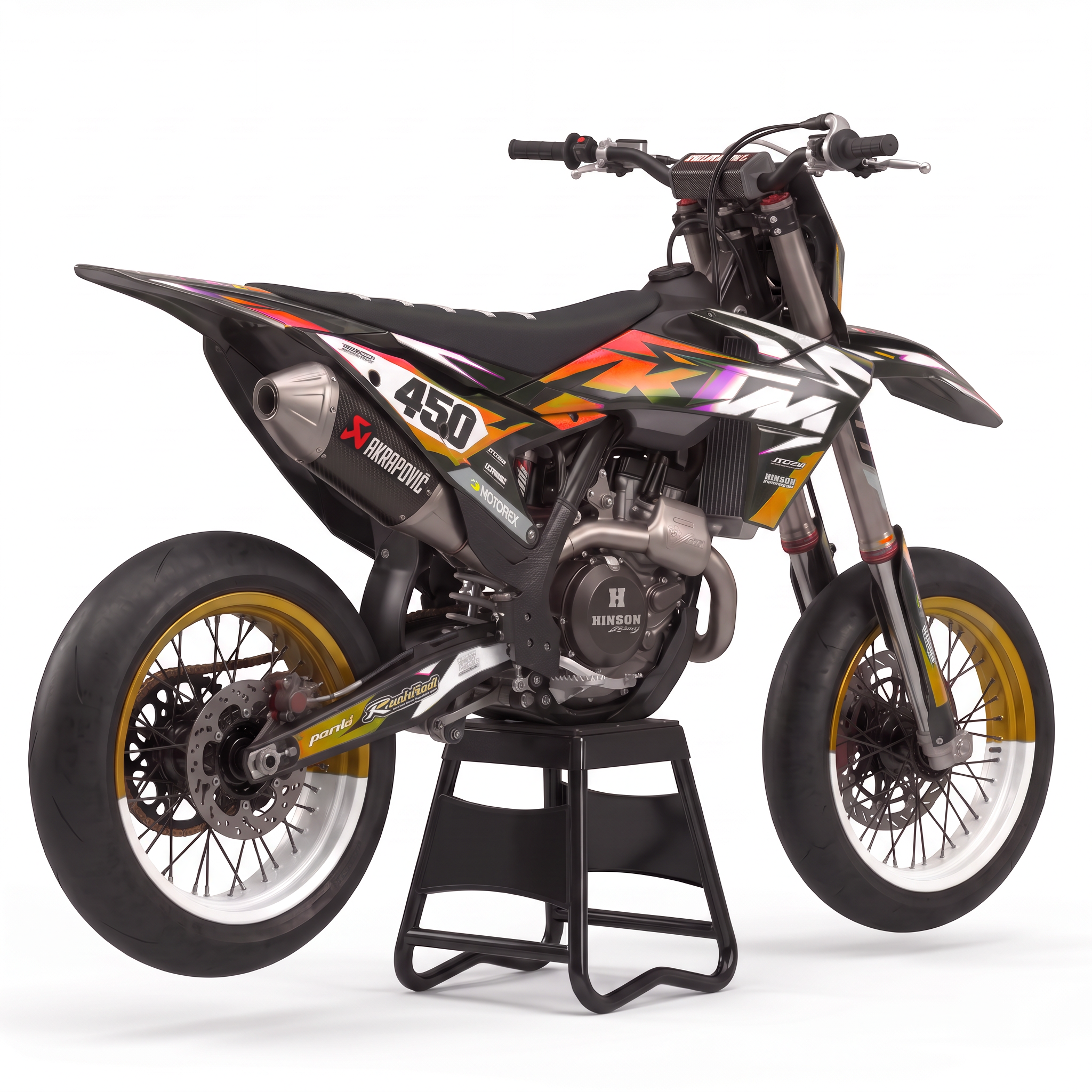 KTM NOVA ORANGE  - GRAPHICS KIT