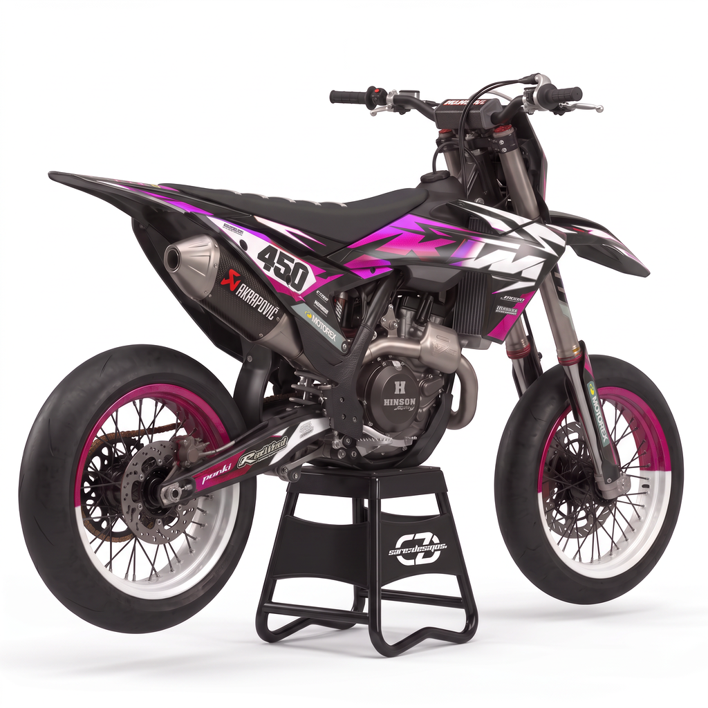 KTM NOVA PINK  - GRAPHICS KIT