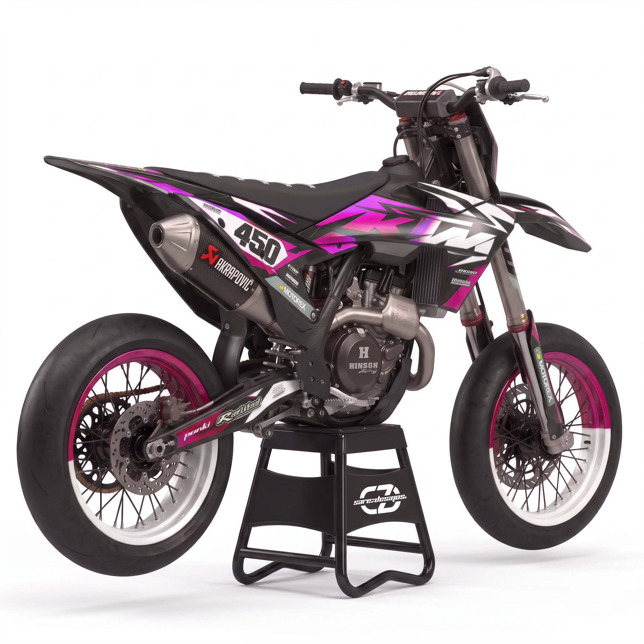 KTM NOVA PINK  - GRAPHICS KIT