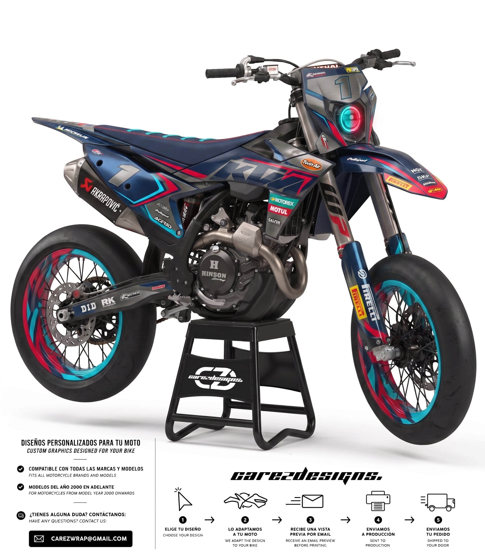 KTM VERTEX - GRAPHICS KIT