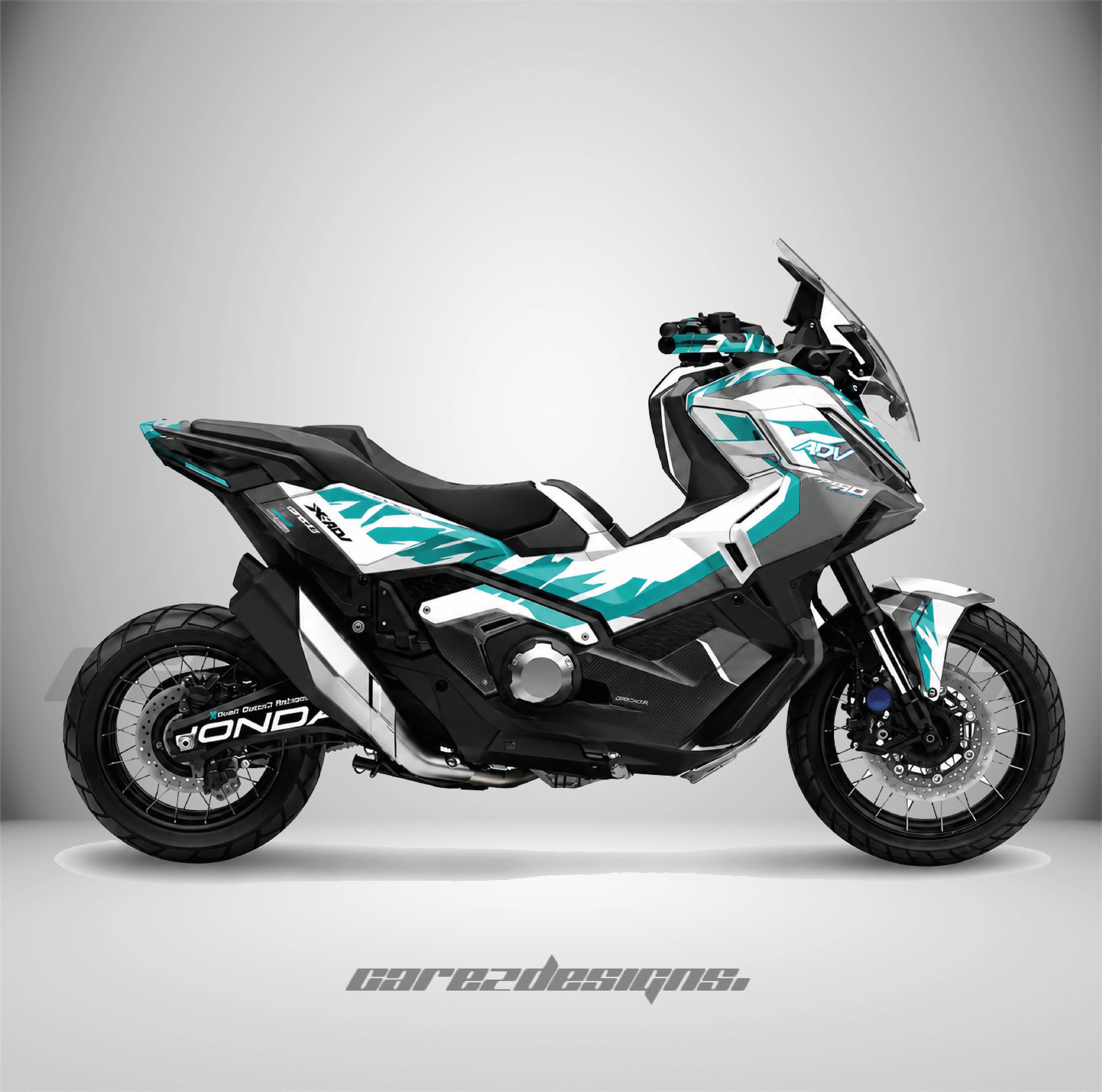 Kit Adhesivos Honda X-ADV 750- Fusion Cyan