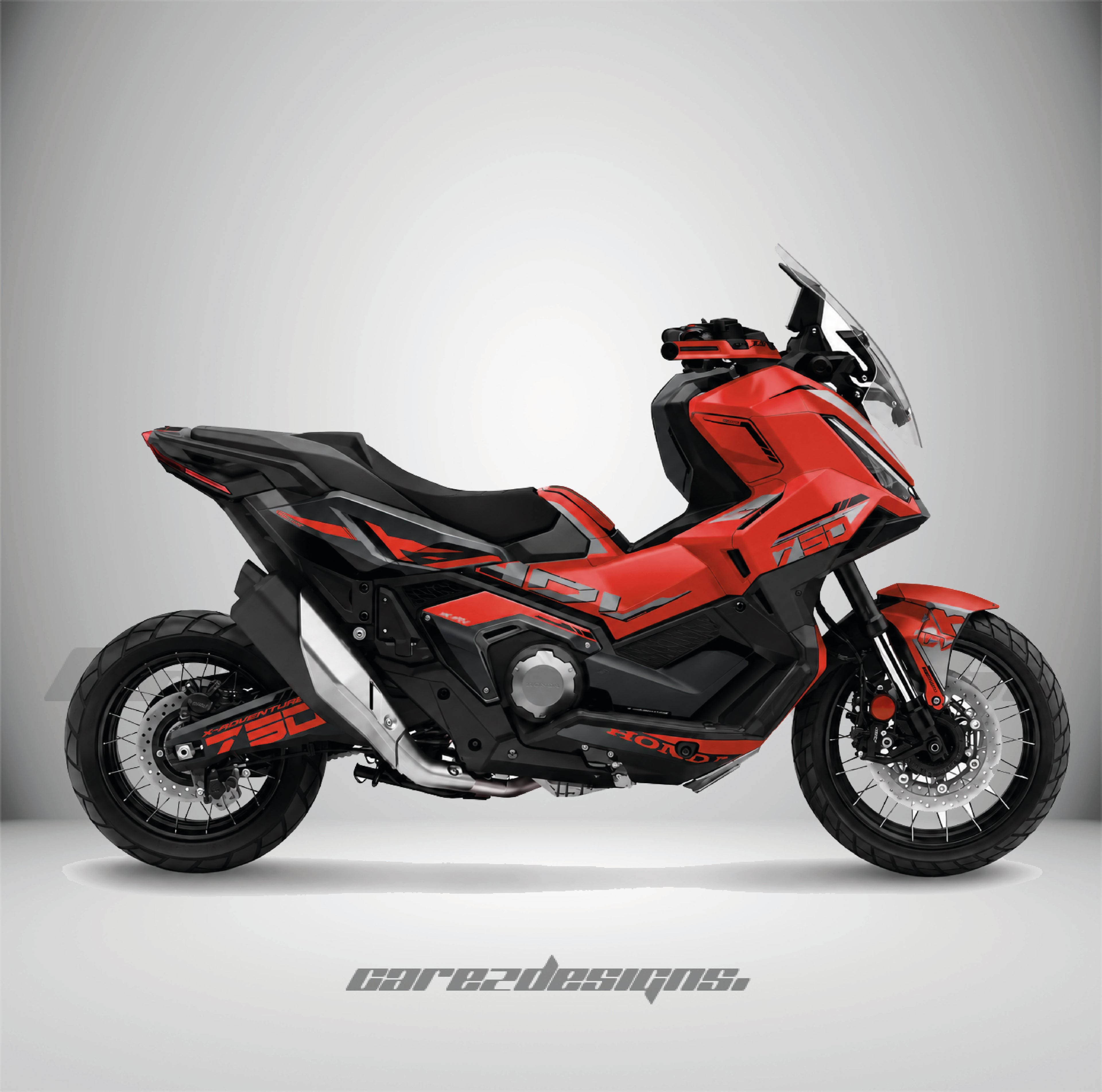 Kit Adhesivos Honda X-ADV 750- Titan Red