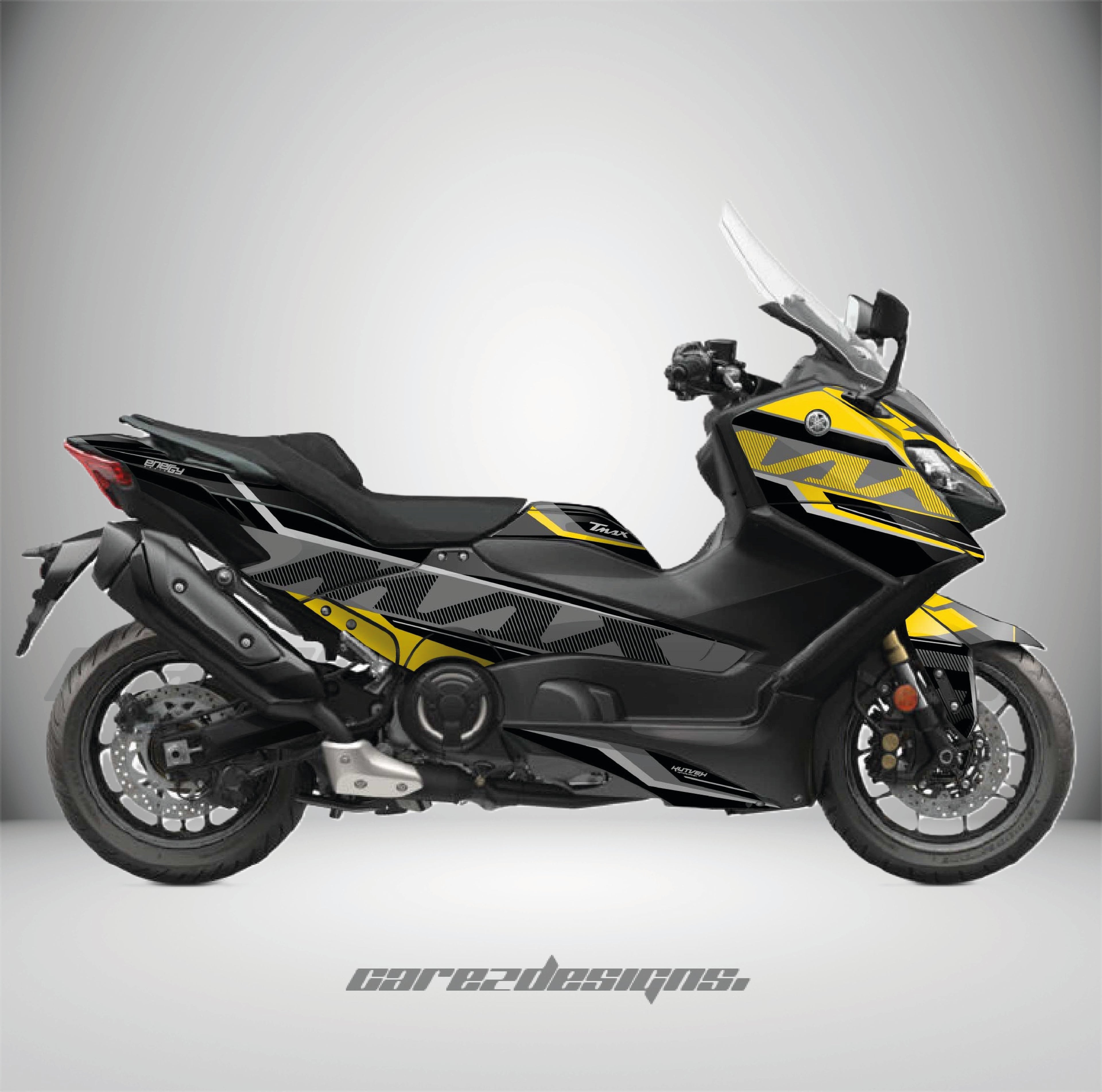 Kit Adhesivos Yamaha Tmax (All Models) Apex Yellow