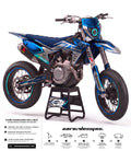 MIRROR BLUE - GRAPHICS KIT