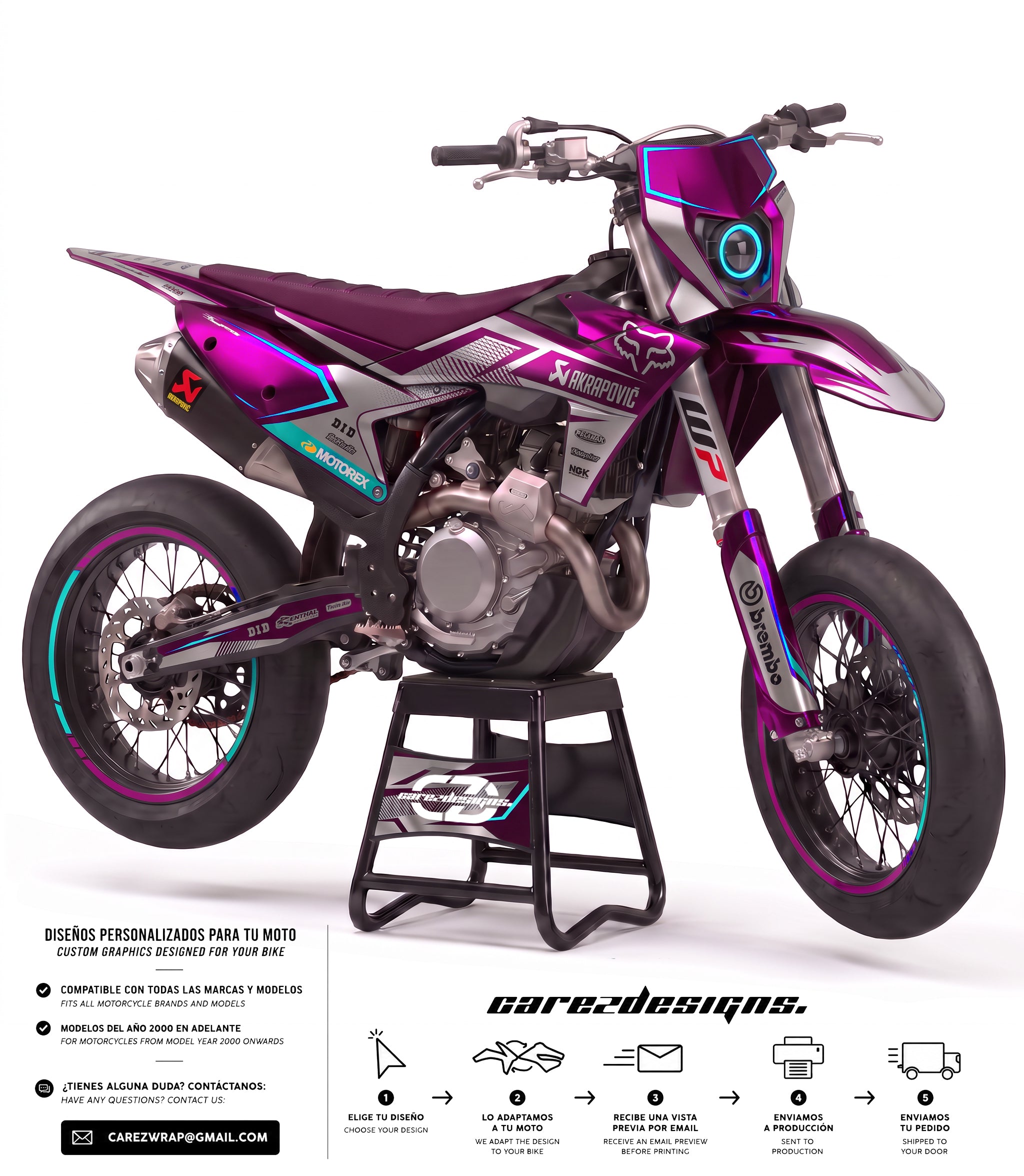 MIRROR PINK - GRAPHICS KIT