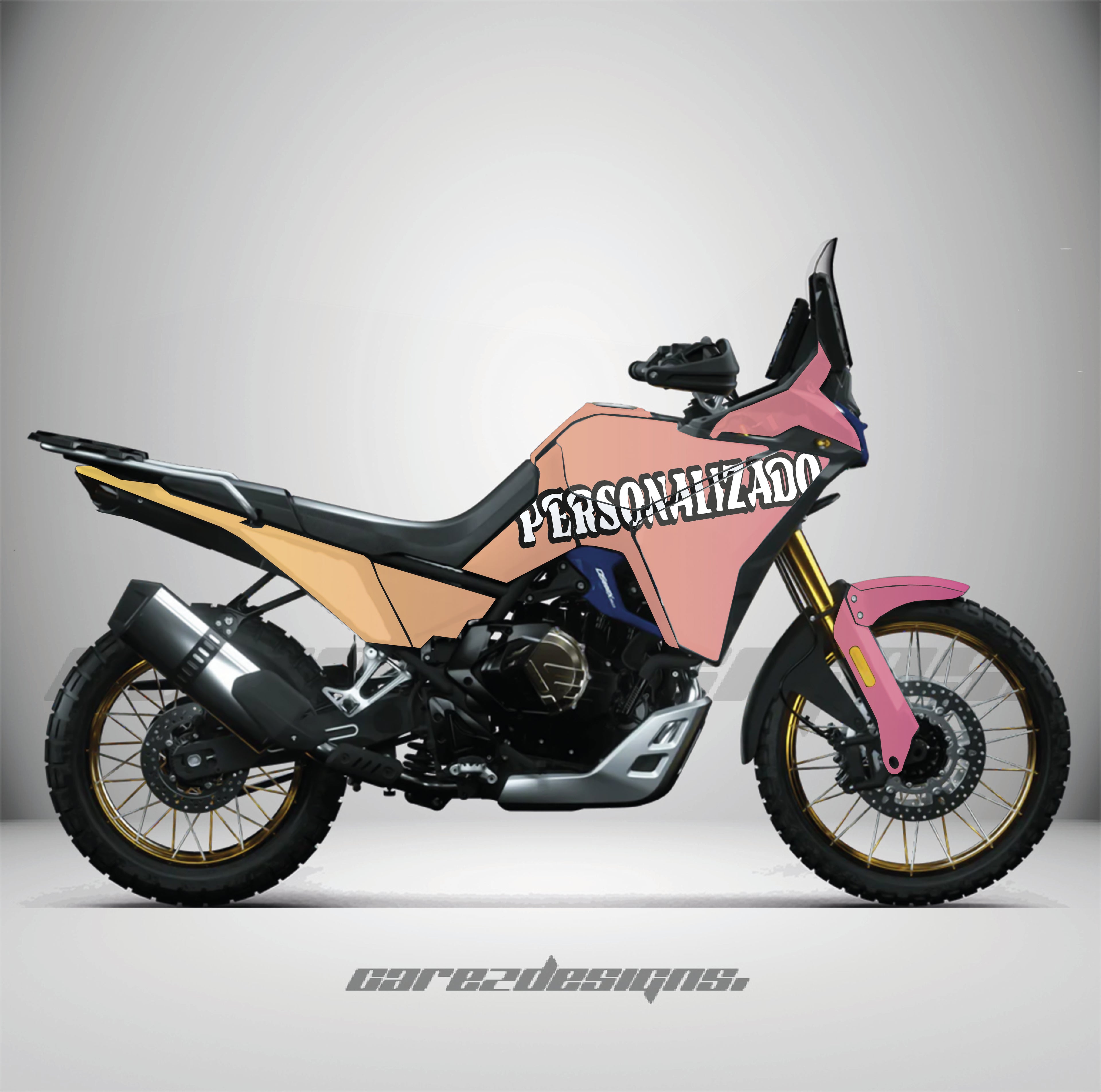 Kit De Adhesivos Personalizado Para Moto Trail