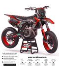 RACE RED  - GRAPHICS KIT