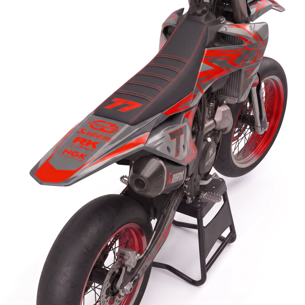 TITAN RED CHROME  - GRAPHICS KIT