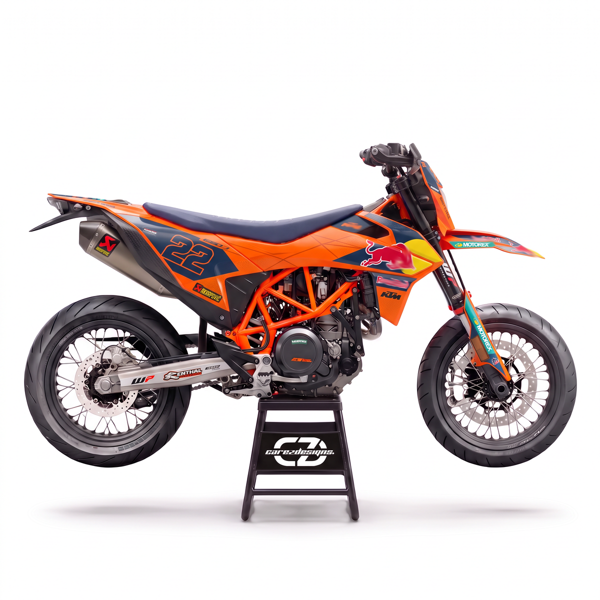 Kit adhesivos KTM 690 SMC R (2020-2026) - Race Orange