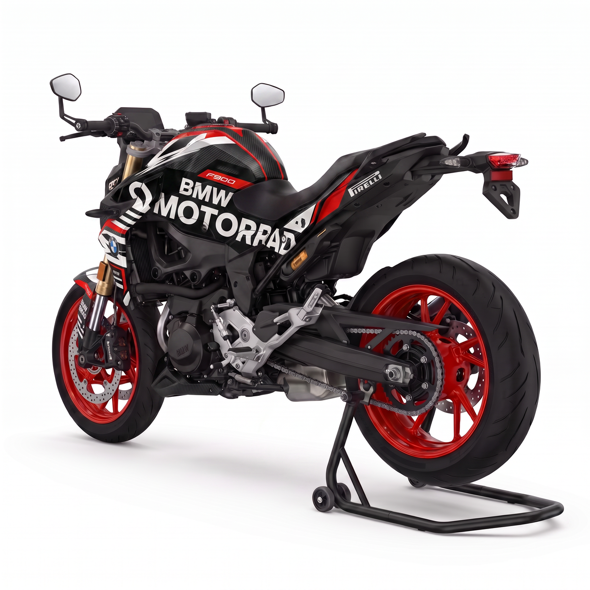 Pegatinas BMW F900R - Motorrad, detalle del kit