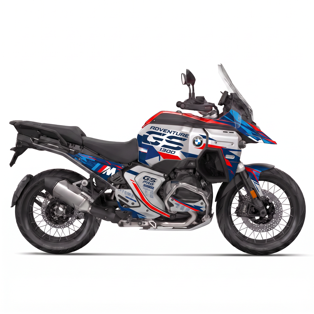 Vinilos BMW GS 1300 ADV (2024-2026) - Adventure Pro, vista lateral
