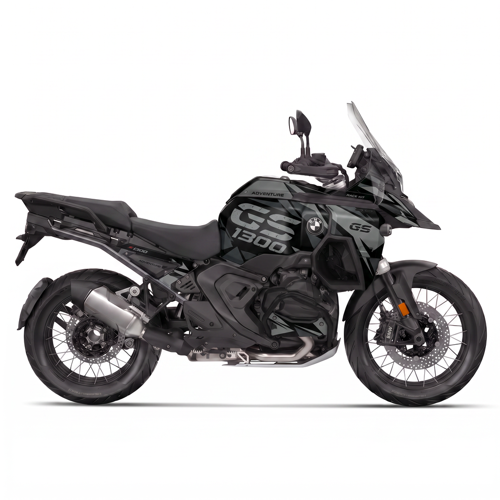 Vinilos BMW GS 1300 ADV (2024-2026) - Dark Stealth, vista lateral