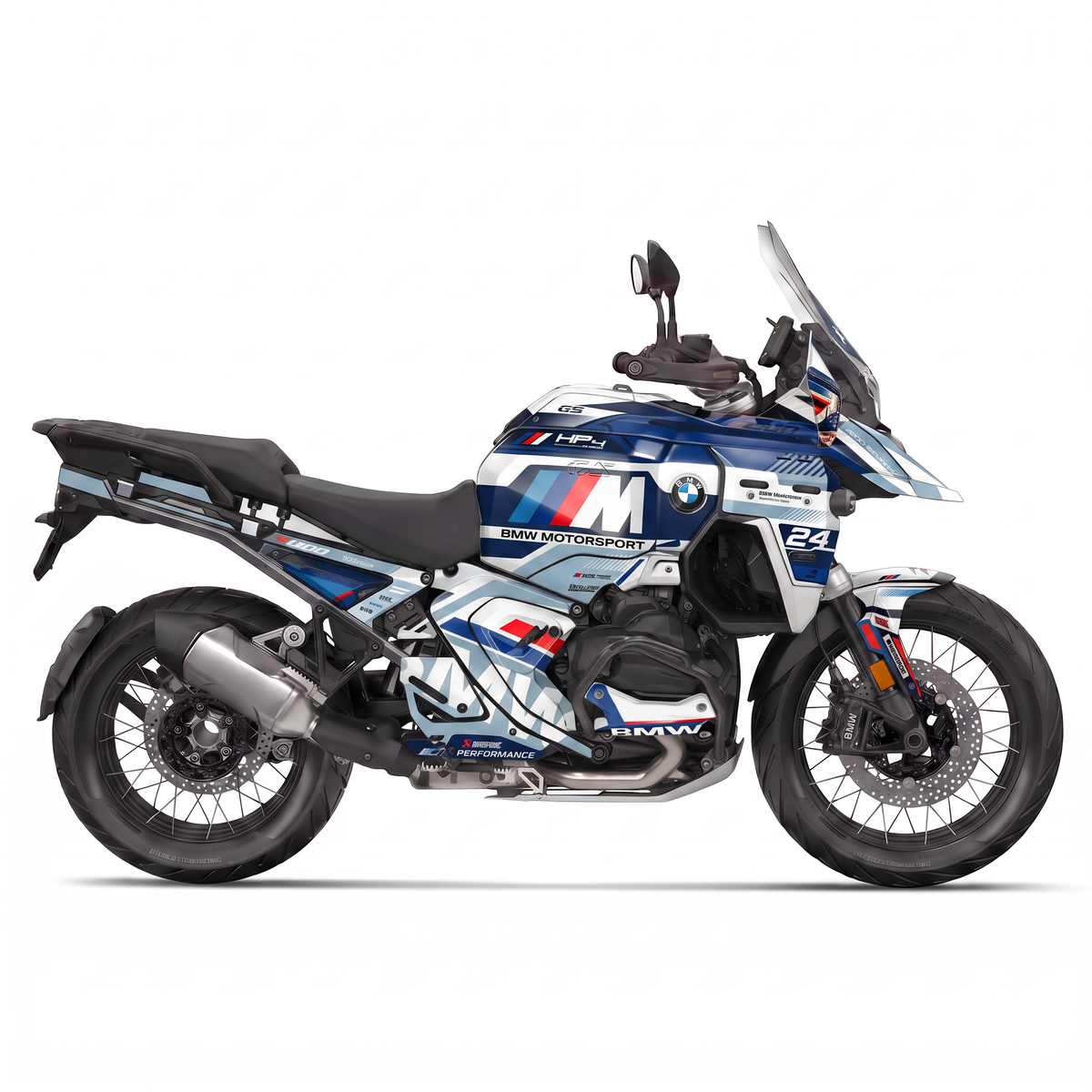 Vinilos BMW GS 1300 ADV (2024-2026) - Motorsport 24, vista lateral