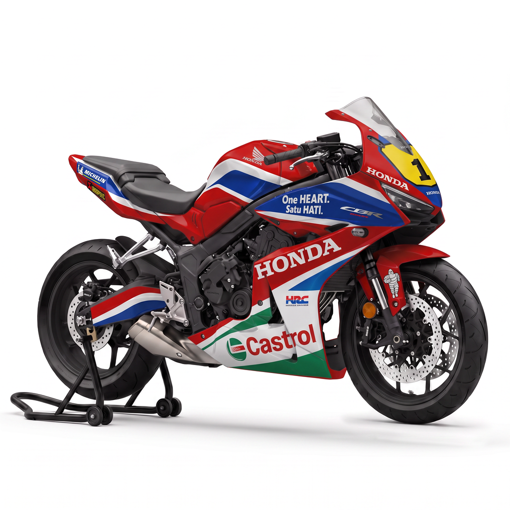 Kit adhesivos Honda CBR 650R (2019-2026) - GP Racing