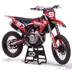 Honda MX Sticker Kit - Classic Red