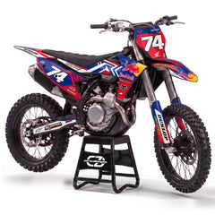 Kit De Adhesivos Honda MX - Royal Blue